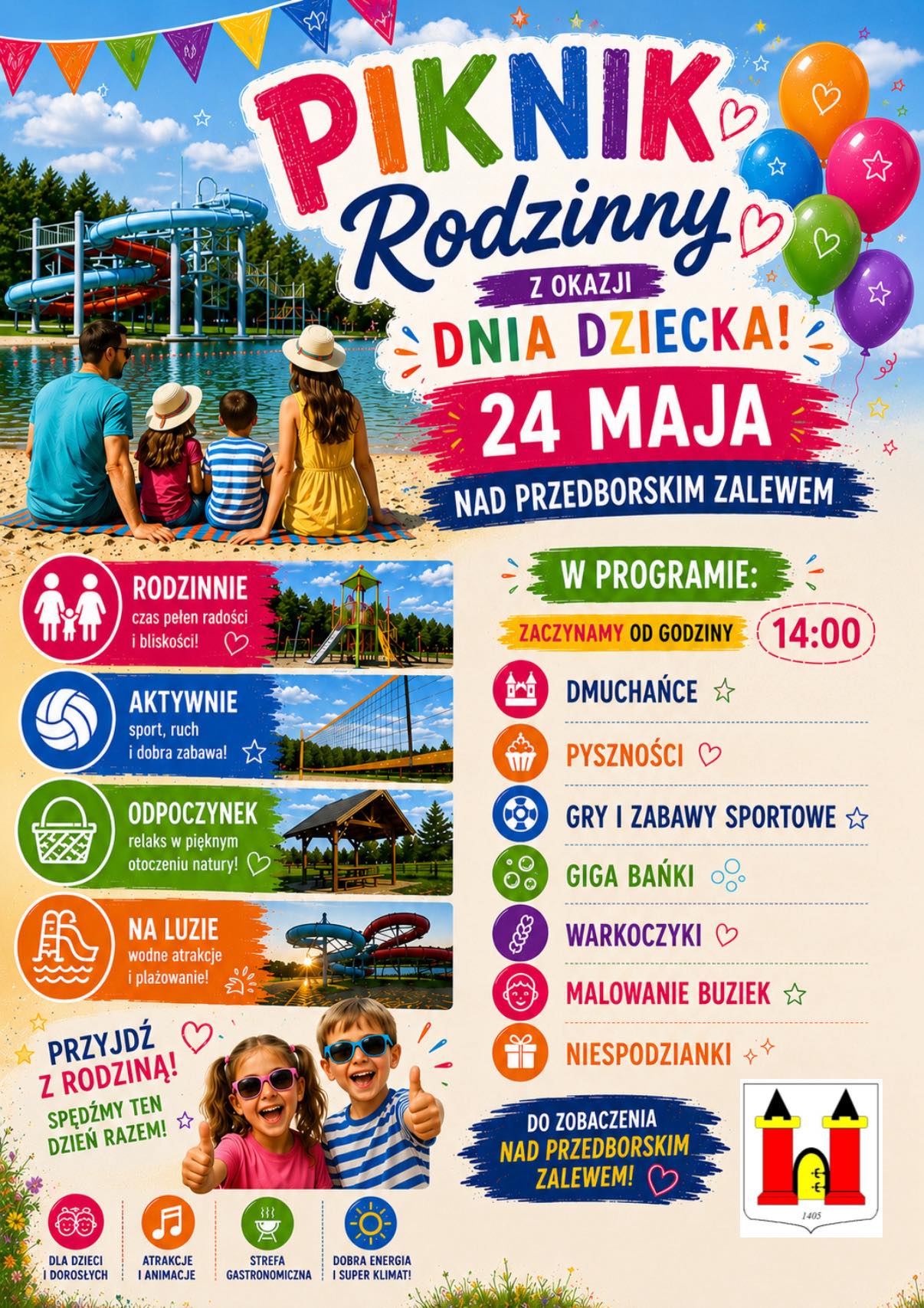 Piknik Rodzinny 24 maja z okazji Dnia Dziecka